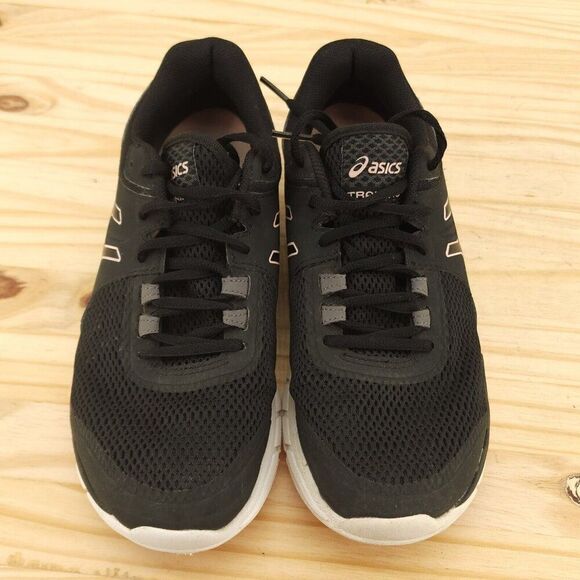 Asics Women's Athletic Shoes Sz 8.5 Black Pink Sneakers Running Walking - Picture 9 of 9